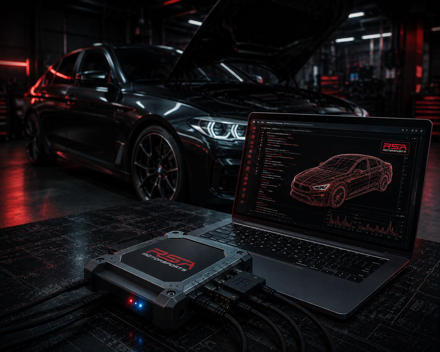 RSA Motorsports — araç üzerinde data-logging ve yazılım süreci